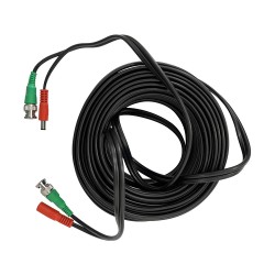 Kabel video+napájení s konektory, 18 m Super HD