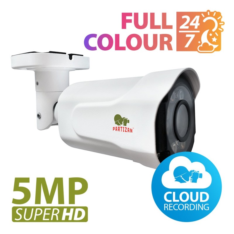 5.0MP IP Varifocal kamera IPO-VF5LP Full Colour Cloud