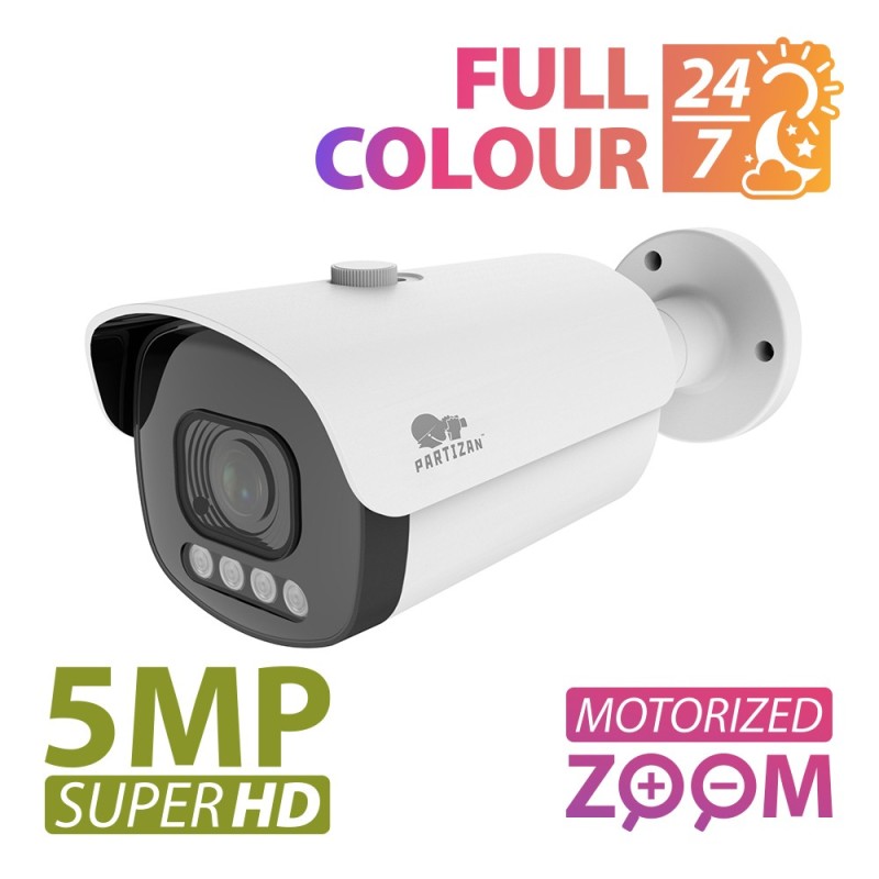5.0MP IP Varifocal kamera IPO-VF5MP AF Full Colour SH